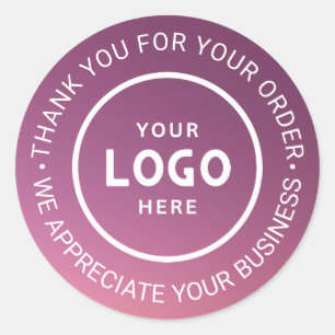 Adesivo Empresa de logotipo comercial personalizado Obriga