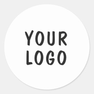 Adesivo Empresa de logotipo personalizado simples e elegan