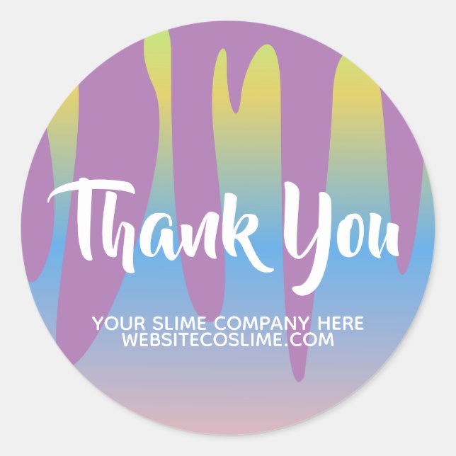 Adesivo Empresa de Negócios de Slime Branding Clássico Got (Frente)