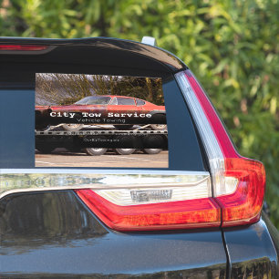Adesivo Empresa de serviços de reboque para veículos