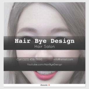 Adesivo Empresa Hair Styling para publicidade de veículos