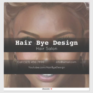 Adesivo Empresa Hair Styling para publicidade de veículos