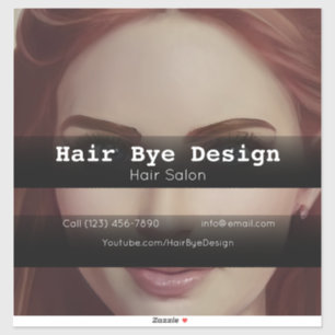 Adesivo Empresa Hair Styling para publicidade de veículos