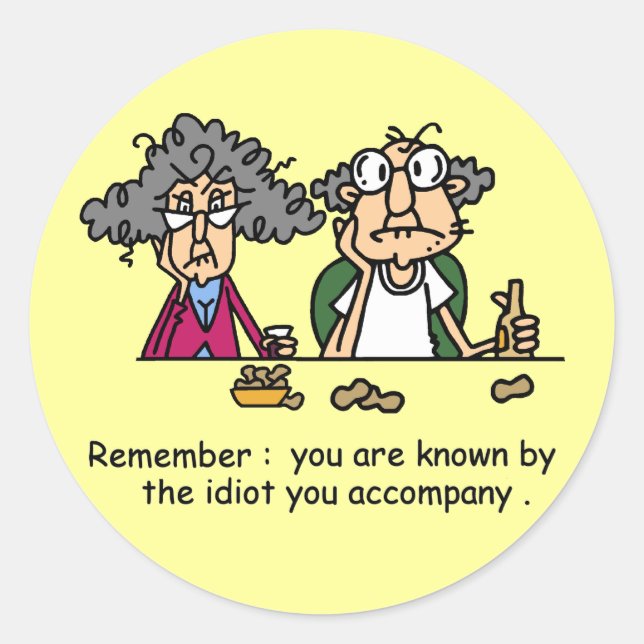 Adesivo Empresa Idiot (Frente)