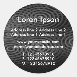 Adesivo Empresa/Perfil de Chuva Elétrica