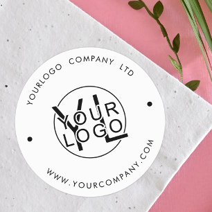 Adesivo Empresa profissional Logotipo negro corporativo