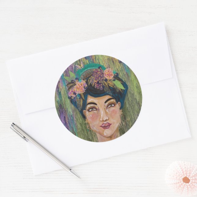 Adesivo Empress Ametyst Asiático Nobre Queen (Envelope)