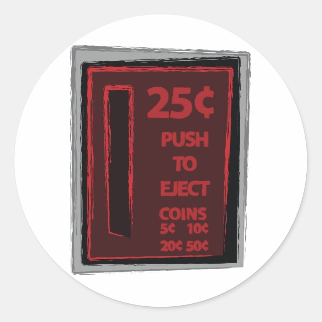 Adesivo Empurrar Para Ejetar (Frente)