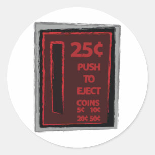 Adesivo Empurre para ejetar