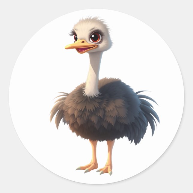 Adesivo Emu Stickers (Frente)