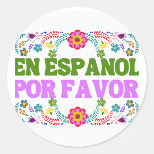 Adesivo En Español Por Favor , Professora Espanhola Gift M