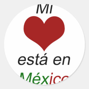 Adesivo En México do MI Corazon Esta