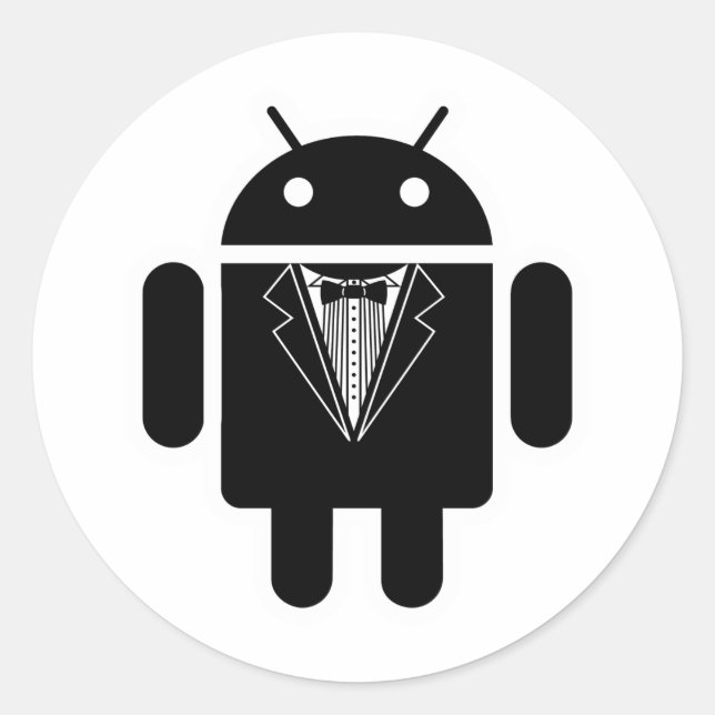 Adesivo Encaixe o Android (Frente)