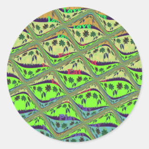 Adesivo Encantando Jardim Eclético Verificado Beleza Flora