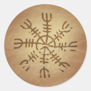 Adesivo Encantos mágicos islandêses velhos de