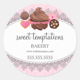 Adesivo Encapsulamento de Cupcake de Pop de bolachas