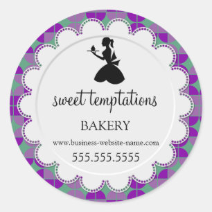 Adesivo Encapsulamento de mulheres e Cupcakes