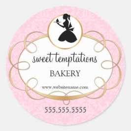 Adesivo Encapsulamento de mulheres e Cupcakes