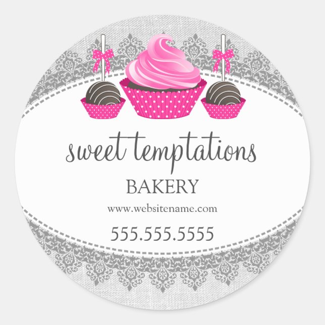 Adesivo Encapsulamento de panificação de Pop de bolos de c (Frente)