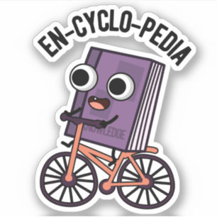 Adesivo Enciclopédia Encantada Engraçada En-ciclopédia