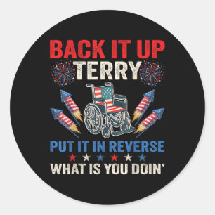 Adesivo Encontra-O Terry Colocou-O No Fogos De Artifício I