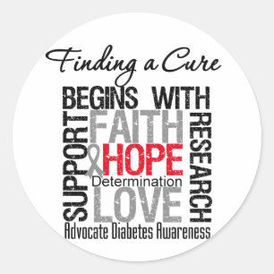 Adesivo Encontrando uma cura para o diabetes