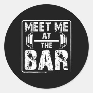 Adesivo Encontre-Me No Bar Engraçado Trabalho De Elevação