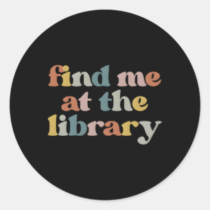 Adesivo Encontre-Me No Nerd Do Leitor De Livros Da Bibliot