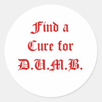 Encontre uma Cura para D.U.M.B.
