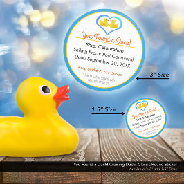 Adesivo Encontrou um Pato! Patos Cruzadores