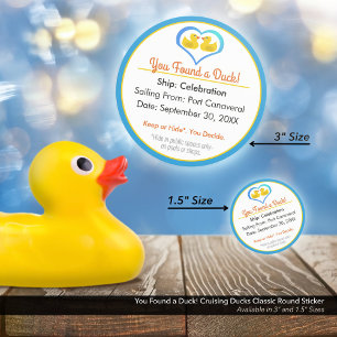 Adesivo Encontrou um Pato! Patos Cruzadores