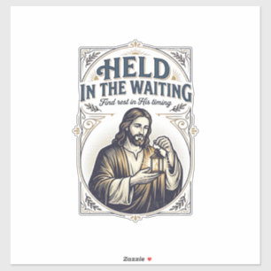 Adesivo Encorajamento Jesus Infertilidade Tentando Concebe
