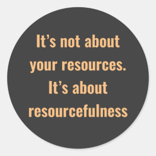 Adesivo Encorajar palavras com texto simples sobre