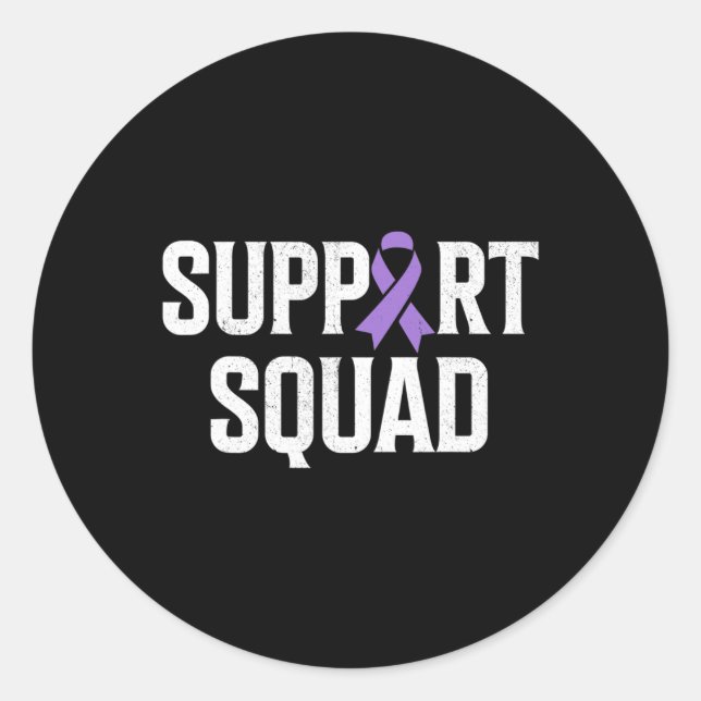 Adesivo End Overdose Support Squad Overdose Awareness 1  (Frente)