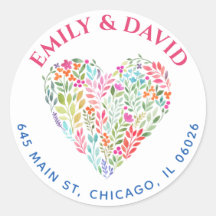 Endereço das Flores de Mola de Aquarela