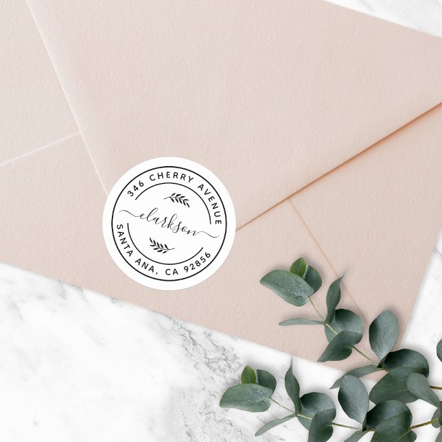 Adesivo Endereço de devolução (Criador carregado)