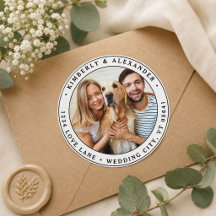  Endereço de Devolução de Casamento Moderno com Fo