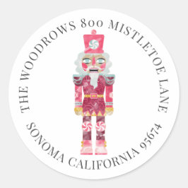 Adesivo Endereço de Devolução de Cores Aquáticas do Soldie