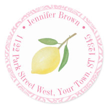 Endereço de Devolução de Limão Positano Rosa e Bra