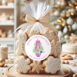 Adesivo Endereço de devolução do ginger Jar do Arco Quente