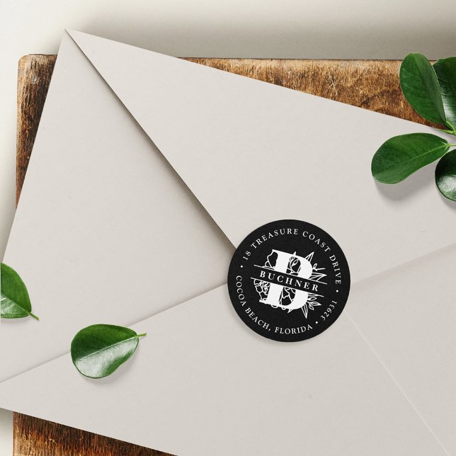 Adesivo Endereço de devolução do Jardim Secreto (Criador carregado)