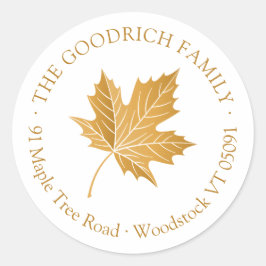 Adesivo Endereço de Retorno de Folha de Mapeamento do Eleg