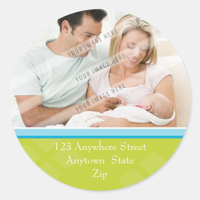 Adesivo ENDEREÇO FOTO STICKER :: diamantes suaves 3 (Frente)