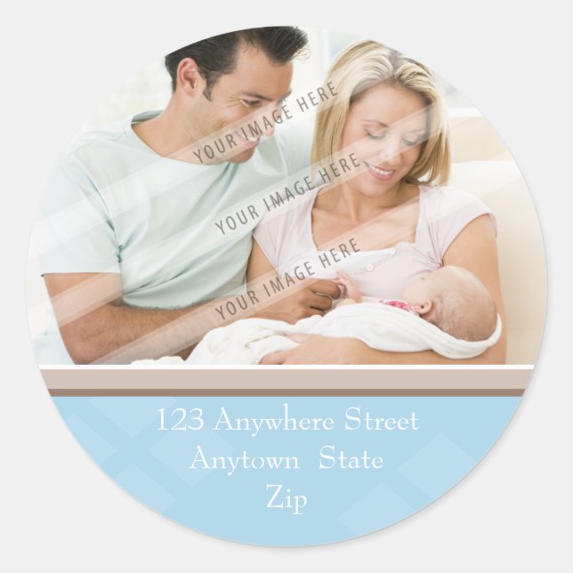 Adesivo ENDEREÇO FOTO STICKER :: diamantes suaves 5 (Frente)