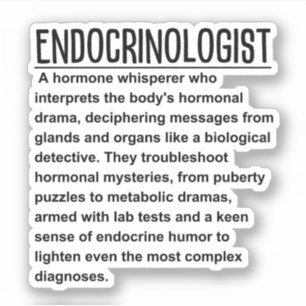 Adesivo Endocrinologista