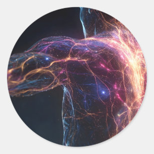 Adesivo Energia Aura Corrente Radiante