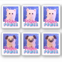 Energia de plugue azul-rosa, branca e branca perso