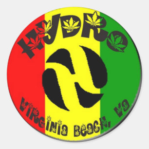 Adesivo Energia hidráulica de Rasta