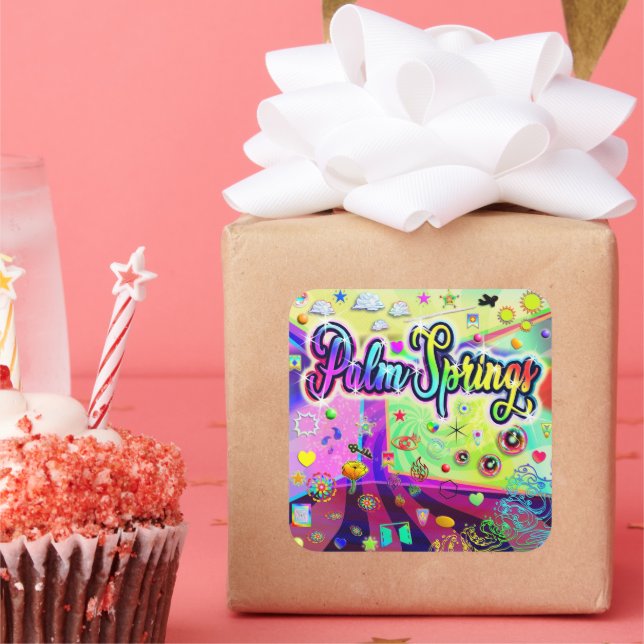 Adesivo "Energia Legal" de Primaveras de palma (Festa)