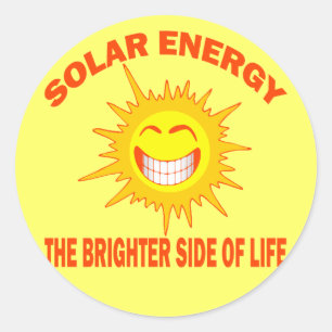 ADESIVO ENERGIA SOLAR O LADO MAIS BRILHANTE DA VIDA